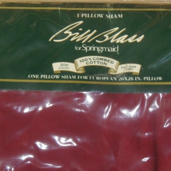 New Bill Blass pillow sham 26"x26" - Picture 1 of 3